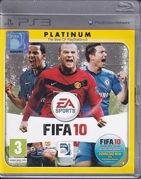 FIFA 10 Platinum - PS3 (B Grade) (Genbrug)